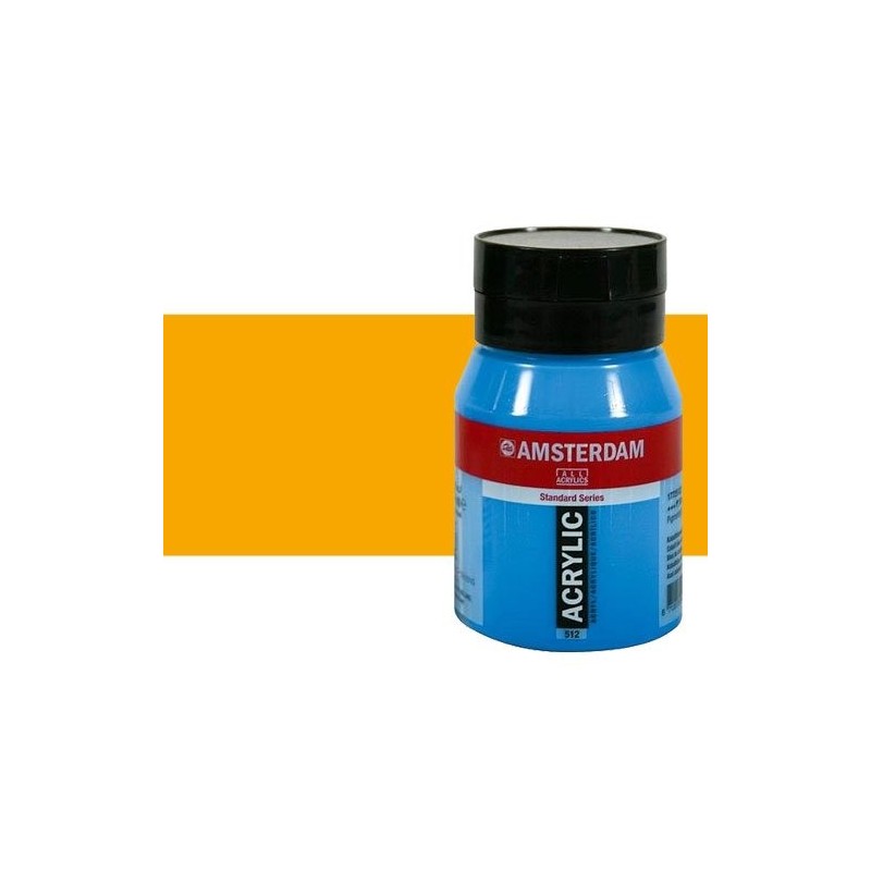 \nFine art shop - Amsterdam Acrylic Azo Dark Yellow 500 ml. | totenart.com