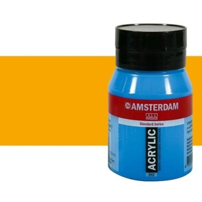 \nFine art shop - Amsterdam Acrylic Azo Dark Yellow 500 ml. | totenart.com