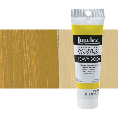 Fine art shop - Liquitex Acrylic Bronze Yellow Heavy Body, 59 ml. | totenart.com