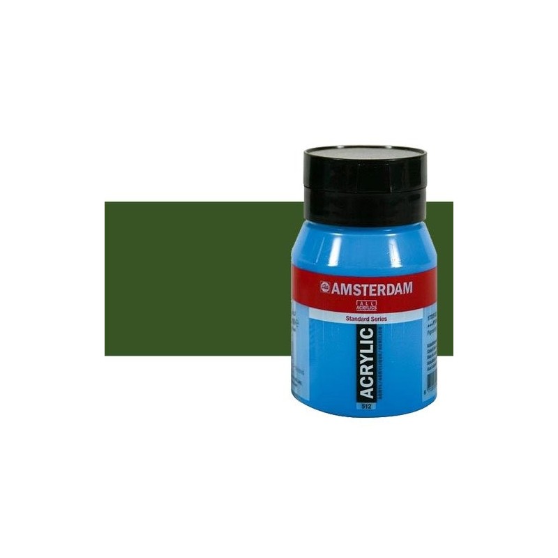 \nFine art shop - Amsterdam Acrylic Dark Olive Green 500 ml. | totenart.com