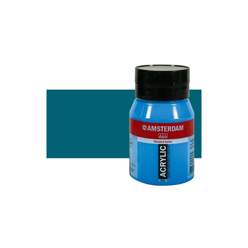 \nFine art shop - Amsterdam Acrylic Green Blue 500 ml. | totenart.com