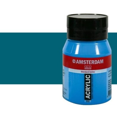\nFine art shop - Amsterdam Acrylic Green Blue 500 ml. | totenart.com