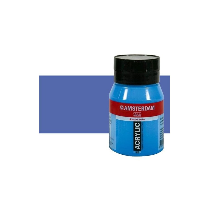 \nFine art shop - Amsterdam Acrylic Light Violet Ultramarine Blue 500 ml. | totenart.com