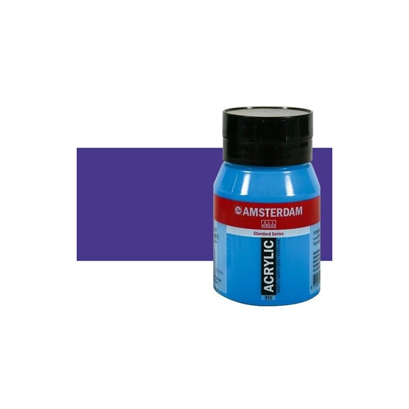 \nFine art shop - Amsterdam Acrylic Violet Ultramarine Blue 500 ml. | totenart.com