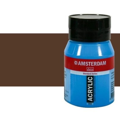 \nFine art shop - Amsterdam Acrylic Burnt Umber 500 ml. | totenart.com