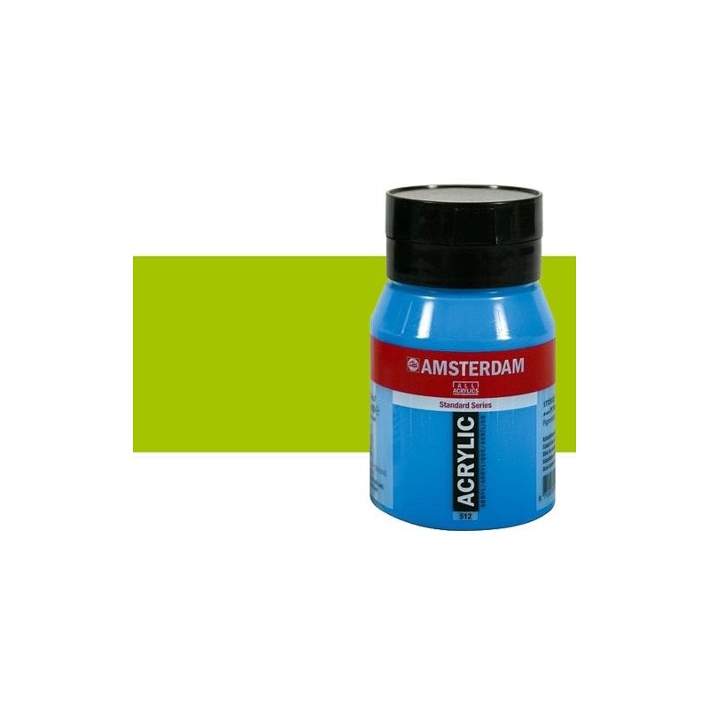 \nFine art shop - Amsterdam Acrylic Green Yellow 500 ml. | totenart.com
