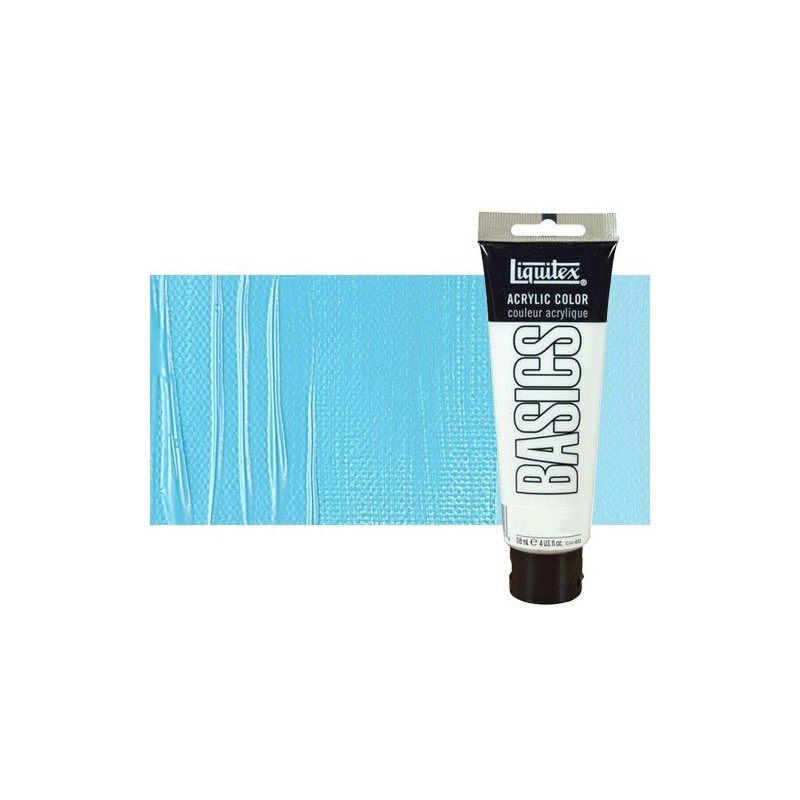 Fine art shop - Liquitex Basics Acrylic n.770 Permanent Light Blue, 118 ml. | totenart.com