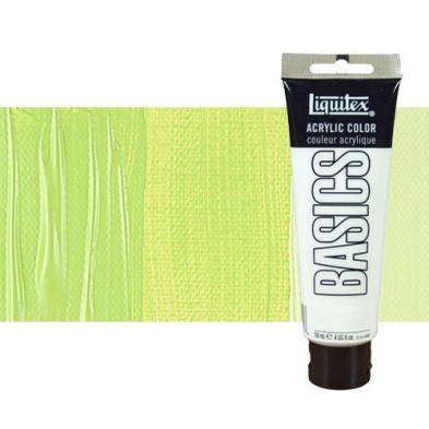 Fine art shop - Liquitex Basics Acrylic Brilliant Yellow Green, 118 ml. | totenart.com