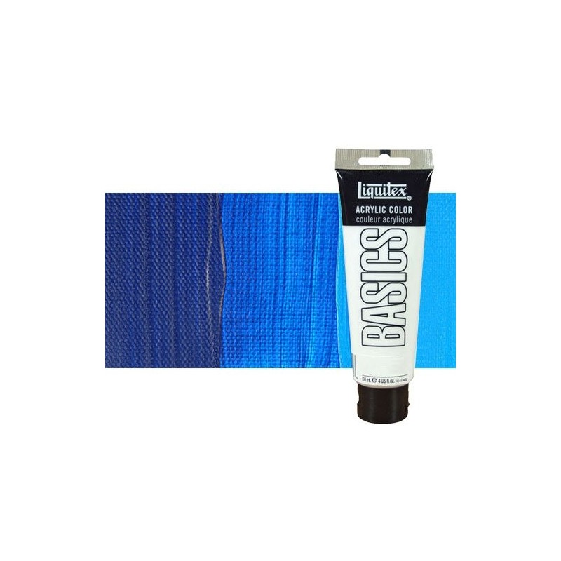 Fine art shop - Liquitex Basics Acrylic n.420 Primary Blue, 118 ml. | totenart.com