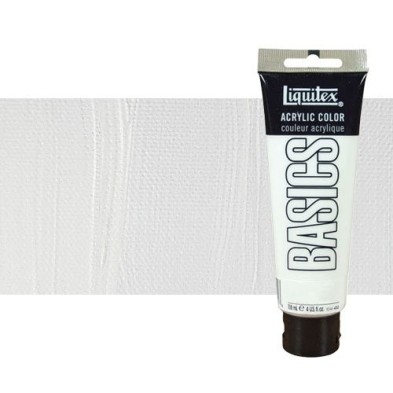 Fine art shop - Liquitex Basics Acrylic Titanium White, 118 ml. | totenart.com