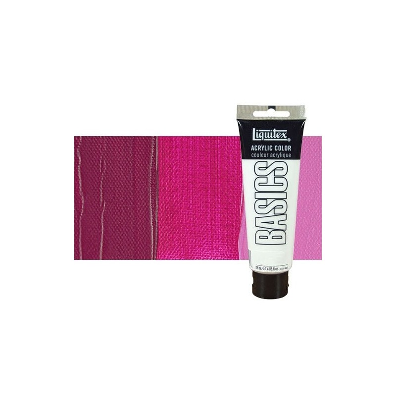 Fine art shop - Liquitex Basics Acrylic n.114 Quinacridone Magenta, 118 ml. | totenart.com