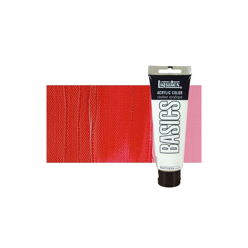 Fine art shop - Liquitex Basics Acrylic Primary Red, 118 ml. | totenart.com