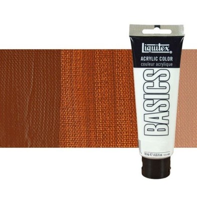 Fine art shop - Liquitex Basics Acrylic n.127 Burnt Sienna, 118 ml. | totenart.com
