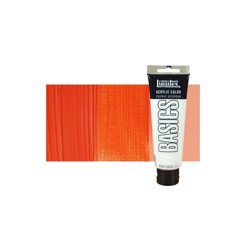 Fine art shop - Liquitex Basics Acrylic Light Cad. Red Hue, 118 ml. | totenart.com