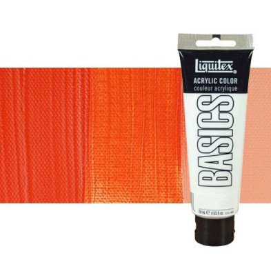 Fine art shop - Liquitex Basics Acrylic Light Cad. Red Hue, 118 ml. | totenart.com