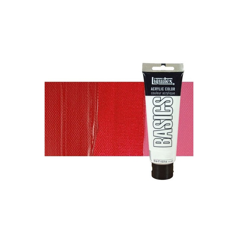 Fine art shop - Liquitex Basics Acrylic Dark Cad. Red Hue, 118 ml. | totenart.com