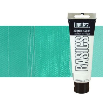 Fine art shop - Liquitex Basics Acrylic Brilliant Water Green, 118 ml. | totenart.com
