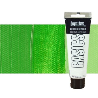 Fine art shop - Liquitex Basics Acrylic Permanent Light Green, 118 ml. | totenart.com