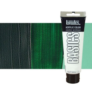Fine art shop - Liquitex Basics Acrylic Dark Green, 118 ml. | totenart.com