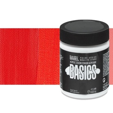 Fine art shop - Liquitex Basics Acrylic Cad Red Medium Hue, 946 ml. | totenart.com