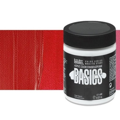 Fine art shop - Liquitex Basics Acrylic Cad Red Deep Hue, 946 ml. | totenart.com