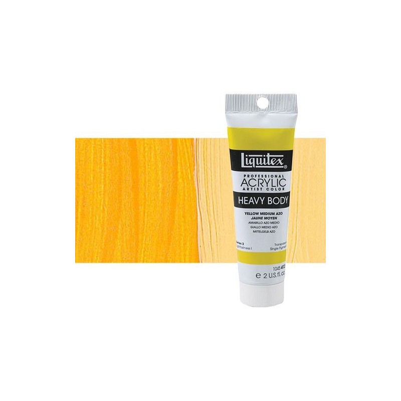 Fine art shop - Liquitex Acrylic \n\nOrange Yellow Azo Heavy Body, 59 ml. | totenart.com