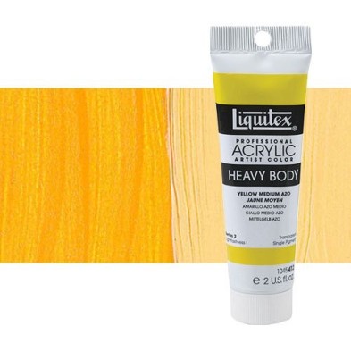 Fine art shop - Liquitex Acrylic \n\nOrange Yellow Azo Heavy Body, 59 ml. | totenart.com