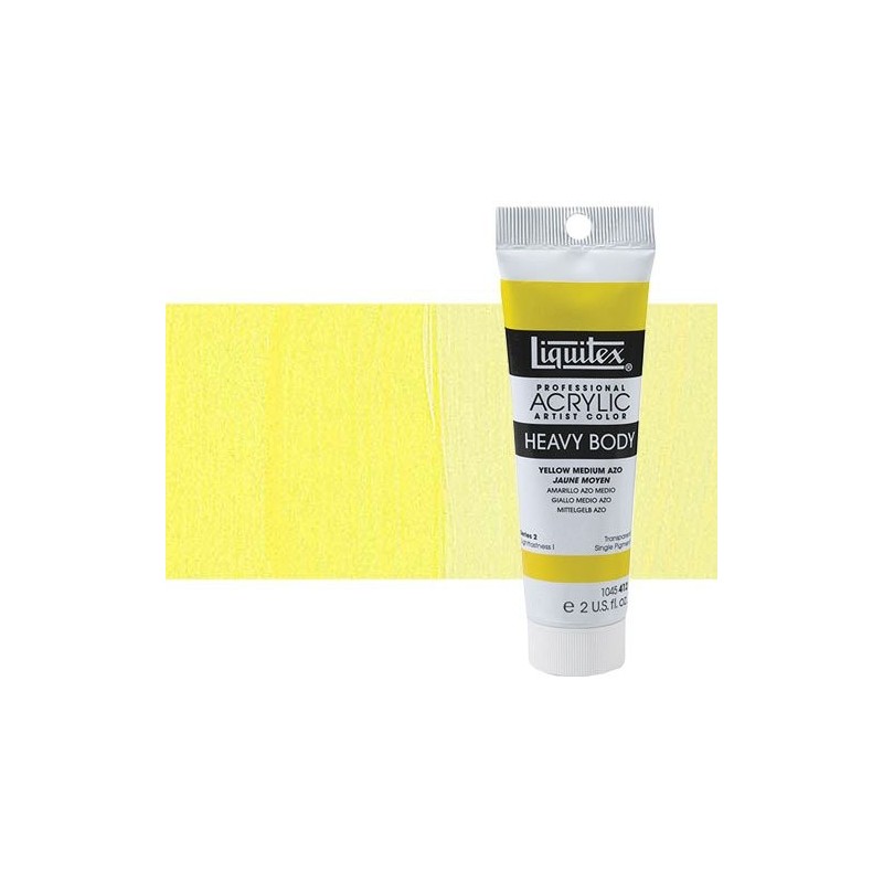 Fine art shop - Liquitex Acrylic \n\nHansa Light Yellow Heavy Body, 59 ml. | totenart.com