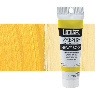 Fine art shop - Liquitex Acrylic Turner Yellow Heavy Body, 59 ml. | totenart.com