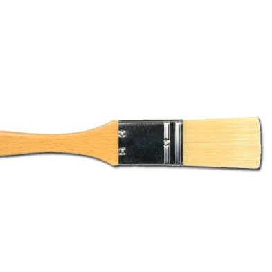 Fine art shop - Wide bristle art brush, large handle, n. 1 | totenart.com\n