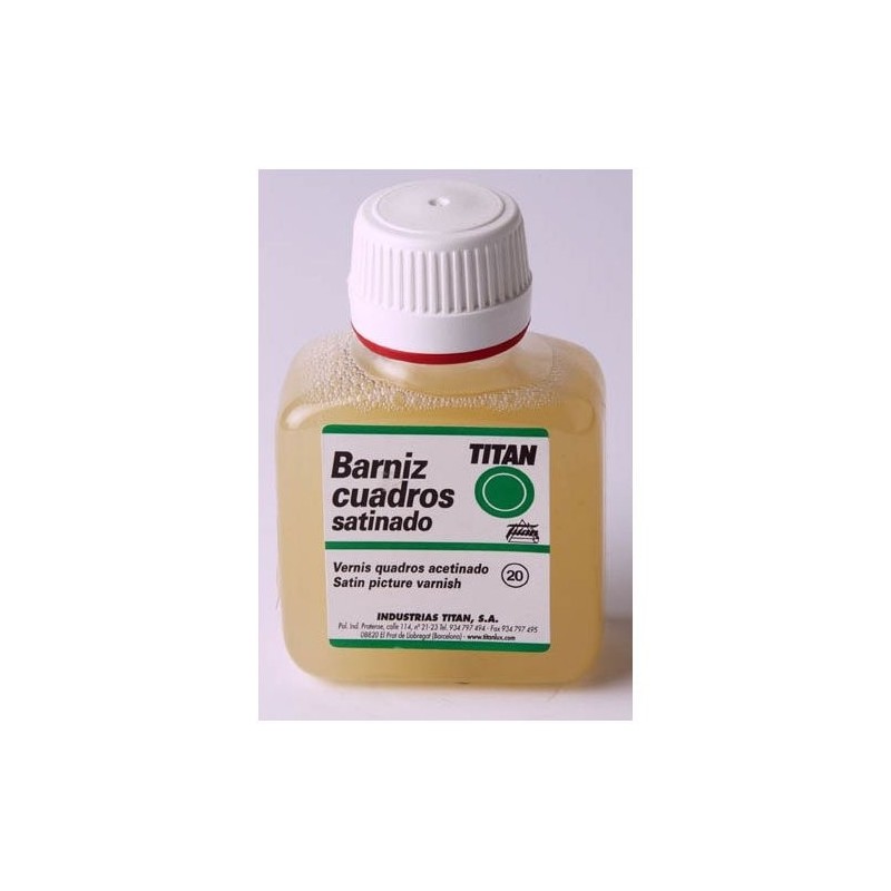 Fine art shop - Satin varnish Titan, 250 ml. | totenart.com