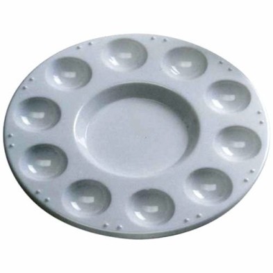Fine art shop - Plastic Round Palette, 17cm. | totenart.com