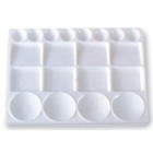  Fine art shop - Rectangular Plastic Palette with 20 holes, 25x33 cm. | totenart.com