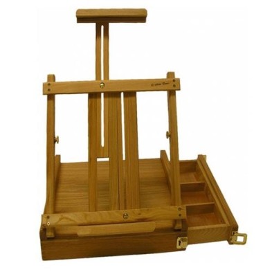 Fine art shop - Empty box with easel, 38x40x10 cm. | totenart.com