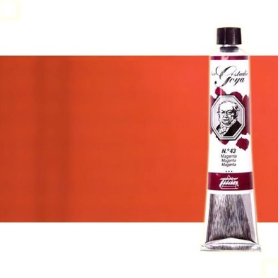 Fine art shop - Oil Titan Goya, Dark Goya Red, 60 ml. | totenart.com