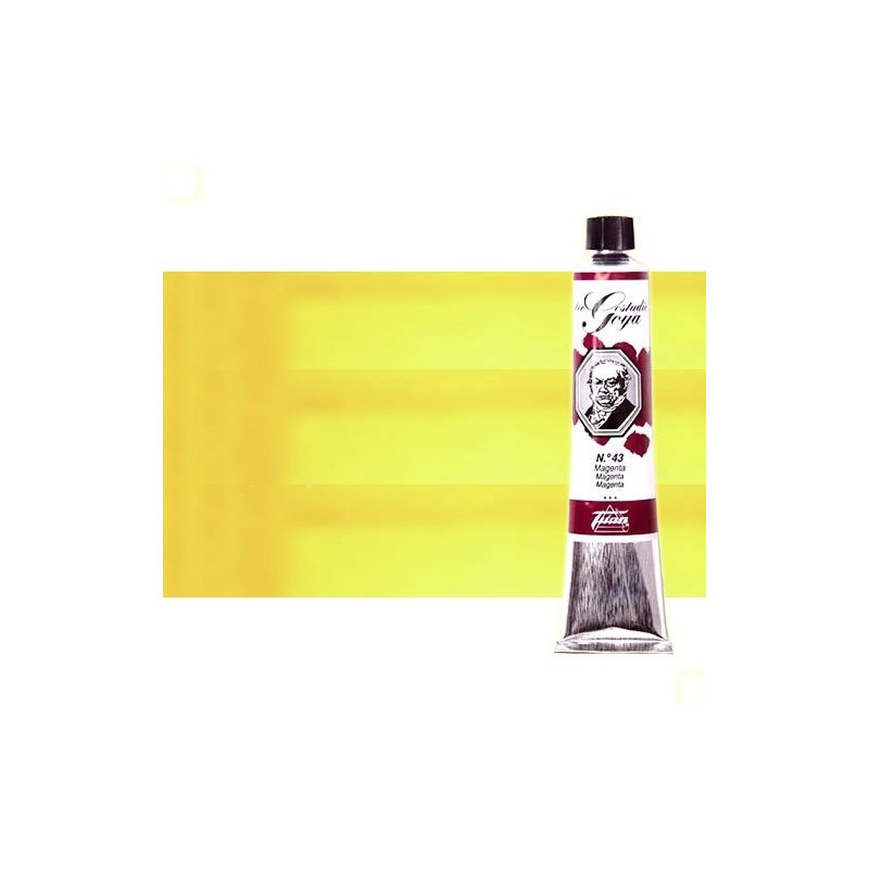 Fine art shop - Oil Titan Goya, Yellow Goya Lemon, 60 ml. | totenart.com