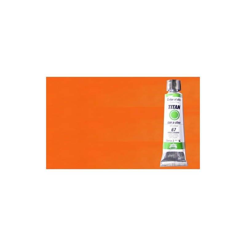 Fine art shop - Oil Titan Extra Fine, Orange Cadmium Yellow, 20 ml. | totenart.com