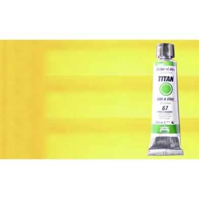 Fine art shop - Oil Titan Extra Fine, Yellow Titan Lemon, 20 ml. | totenart.com