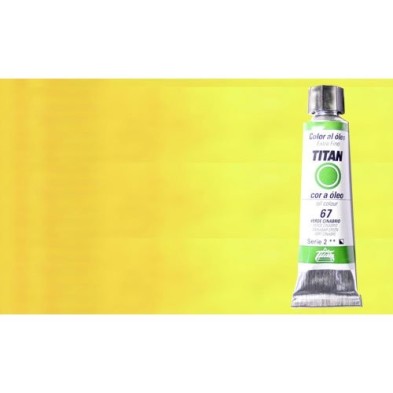 Fine art shop - Oil Titan Extra Fine, Medium Titan Yellow, 20 ml. | totenart.com