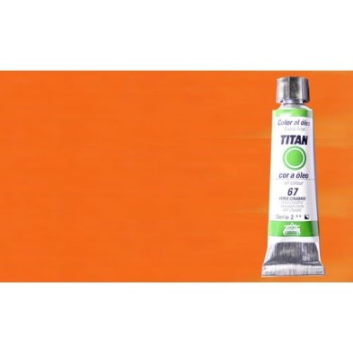 Fine art shop - Oil Titan Extra Fine, Orange Titan Yellow, 20 ml. | totenart.com