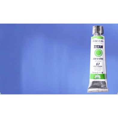 Fine art shop - Oil Titan Extra Fine, Cyan Blue, 20 ml. | totenart.com