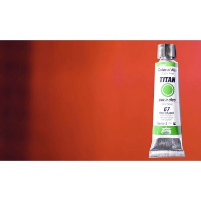 Fine art shop - Oil Titan Extra Fine, Carmine Lacquer, 20 ml. | totenart.com