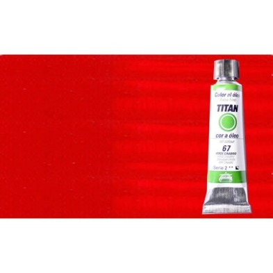 Fine art shop - Oil Titan Extra Fine, Medium Cadmium Red, 20 ml. | totenart.com