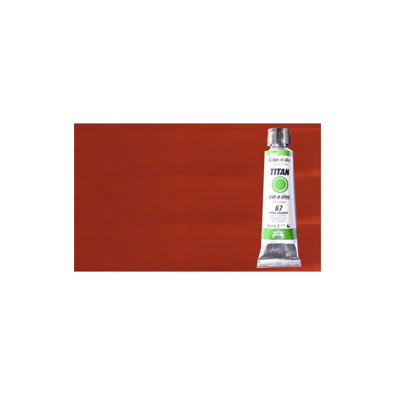 Fine art shop - Oil Titan Extra Fine, Dark Cadmium Red, 20 ml. | totenart.com