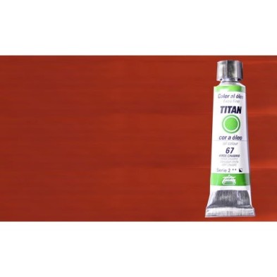 Fine art shop - Oil Titan Extra Fine, Dark Cadmium Red, 20 ml. | totenart.com