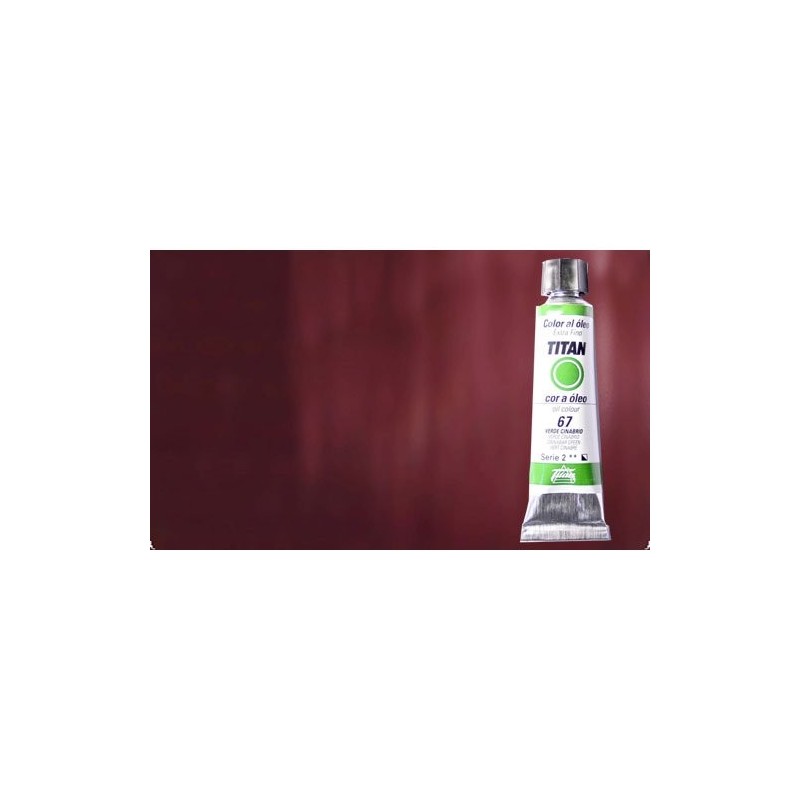 Fine art shop - Oil Titan Extra Fine, Purplish English Red, 20 ml. | totenart.com