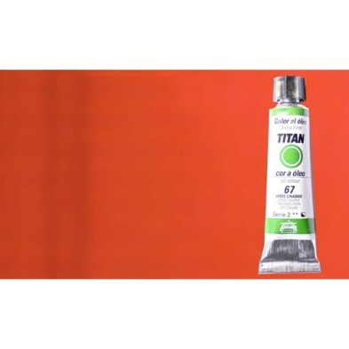 Fine art shop - Oil Titan Extra Fine, Dark Titan Red, 20 ml. | totenart.com