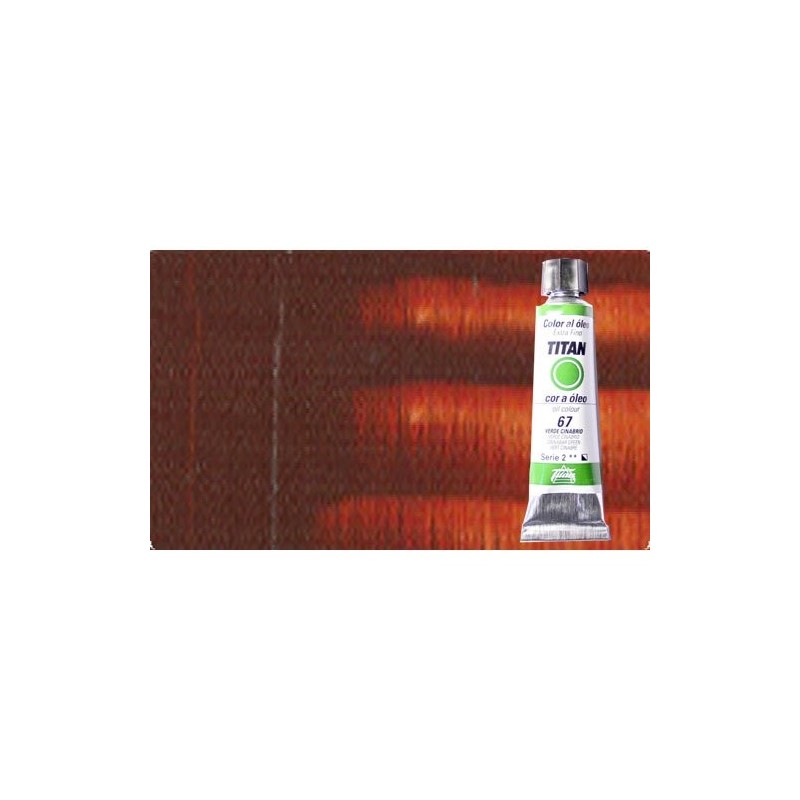 Fine art shop - Oil Titan Extra Fine, Burnt Sienna, 20 ml. | totenart.com