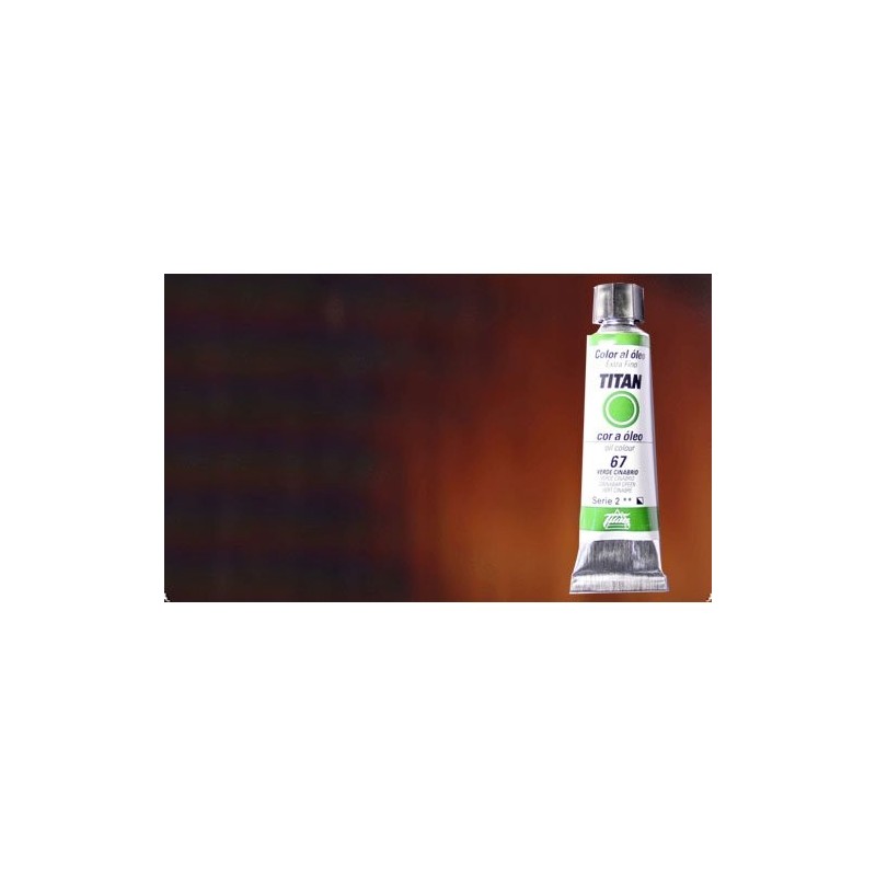 Fine art shop - Oil Titan Extra Fine, Burnt Umber, 20 ml. | totenart.com