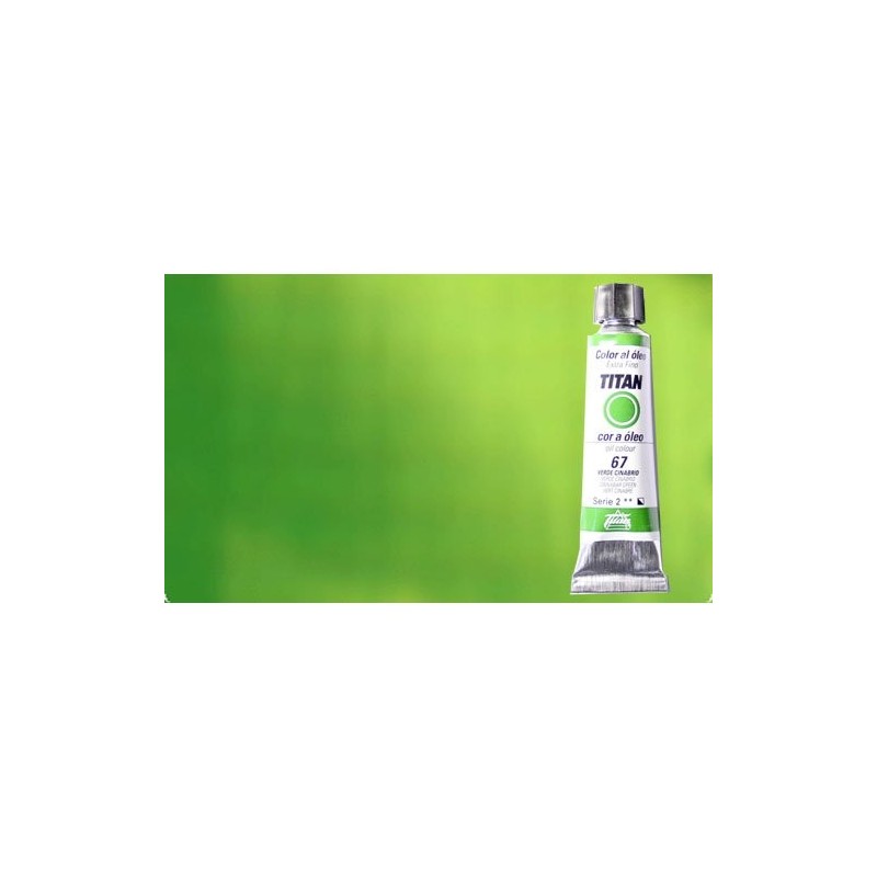 Fine art shop - Oil Titan Extra Fine, Cinnabar Green, 20 ml. | totenart.com